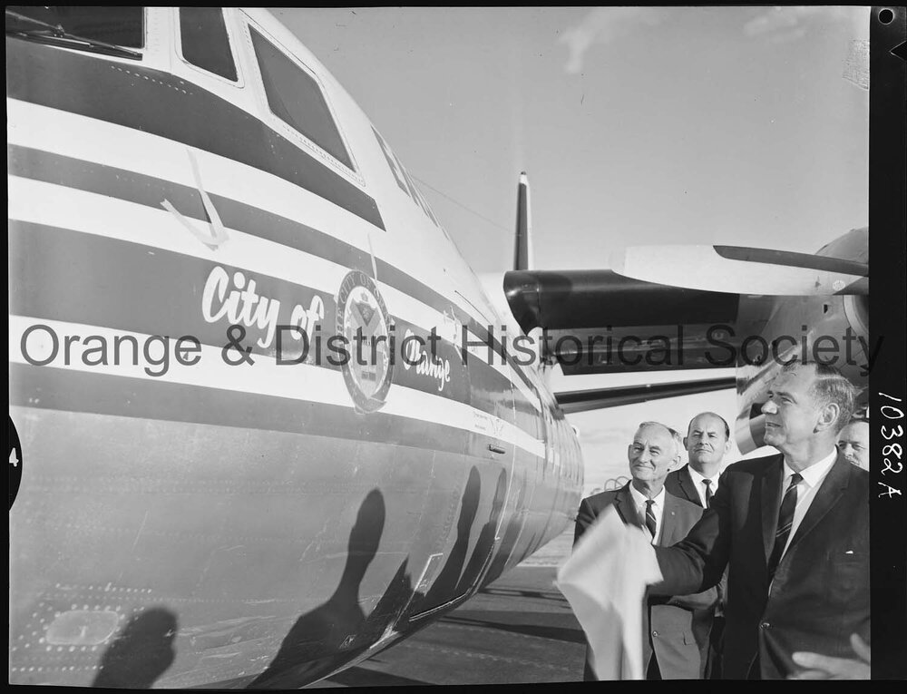 New plane christened