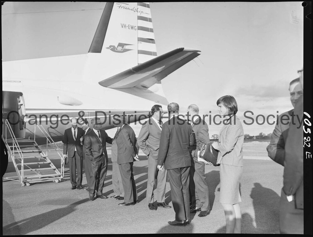 New plane christened