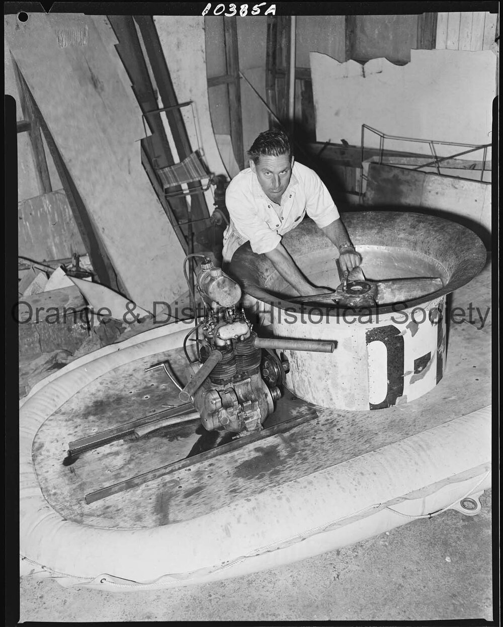 Home made hovercraft