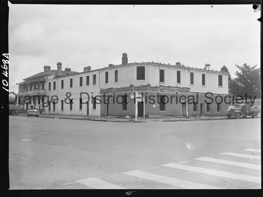 Demolition of the Hotel Orange