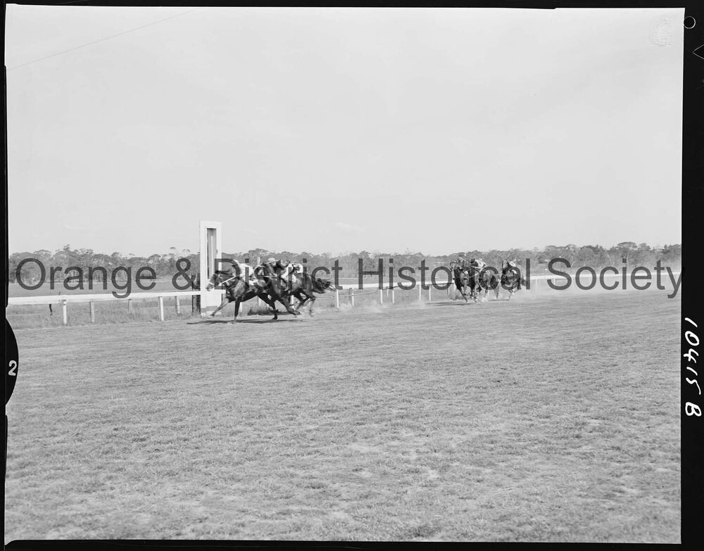 Orange race finishes