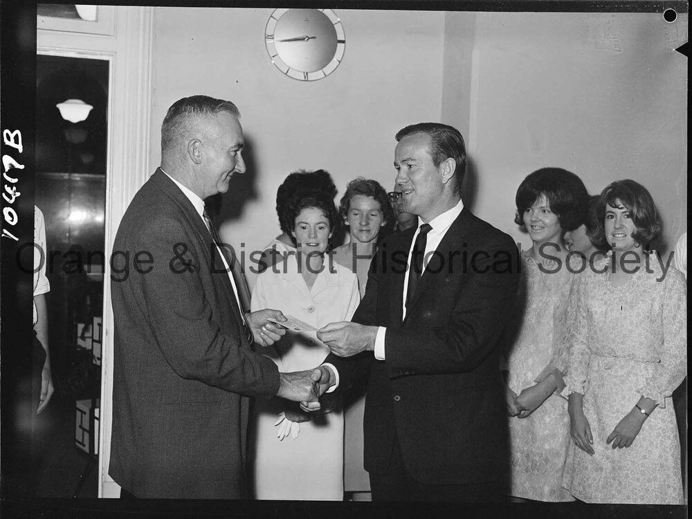 St John Ambulance certificate presentation