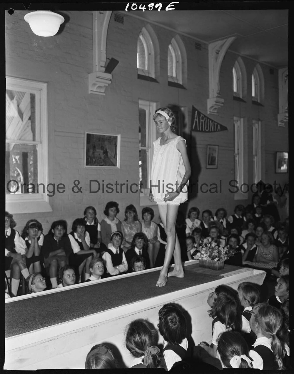 Mannequin parade at Orange Public School