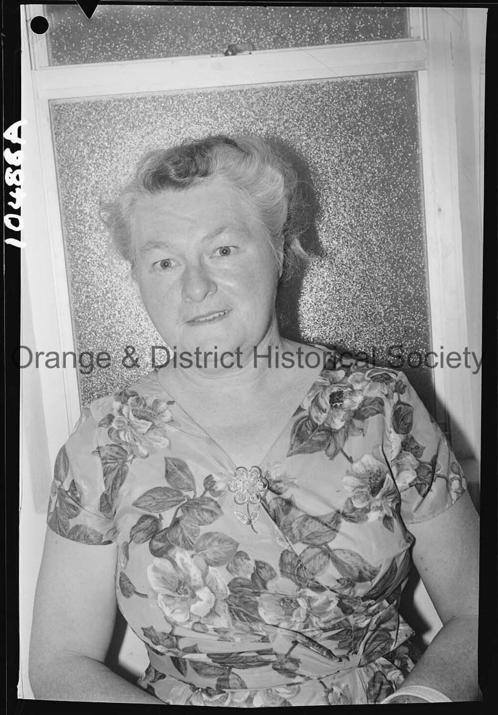 Passport photo Mrs Wilson