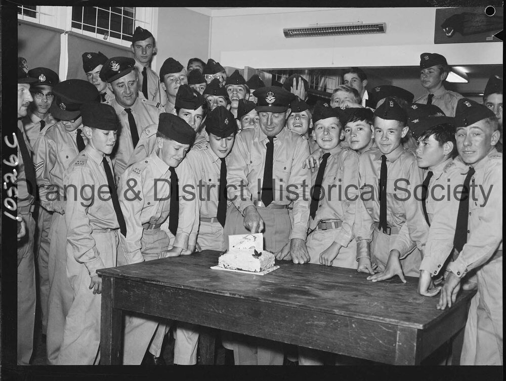 ATC cadets celebration