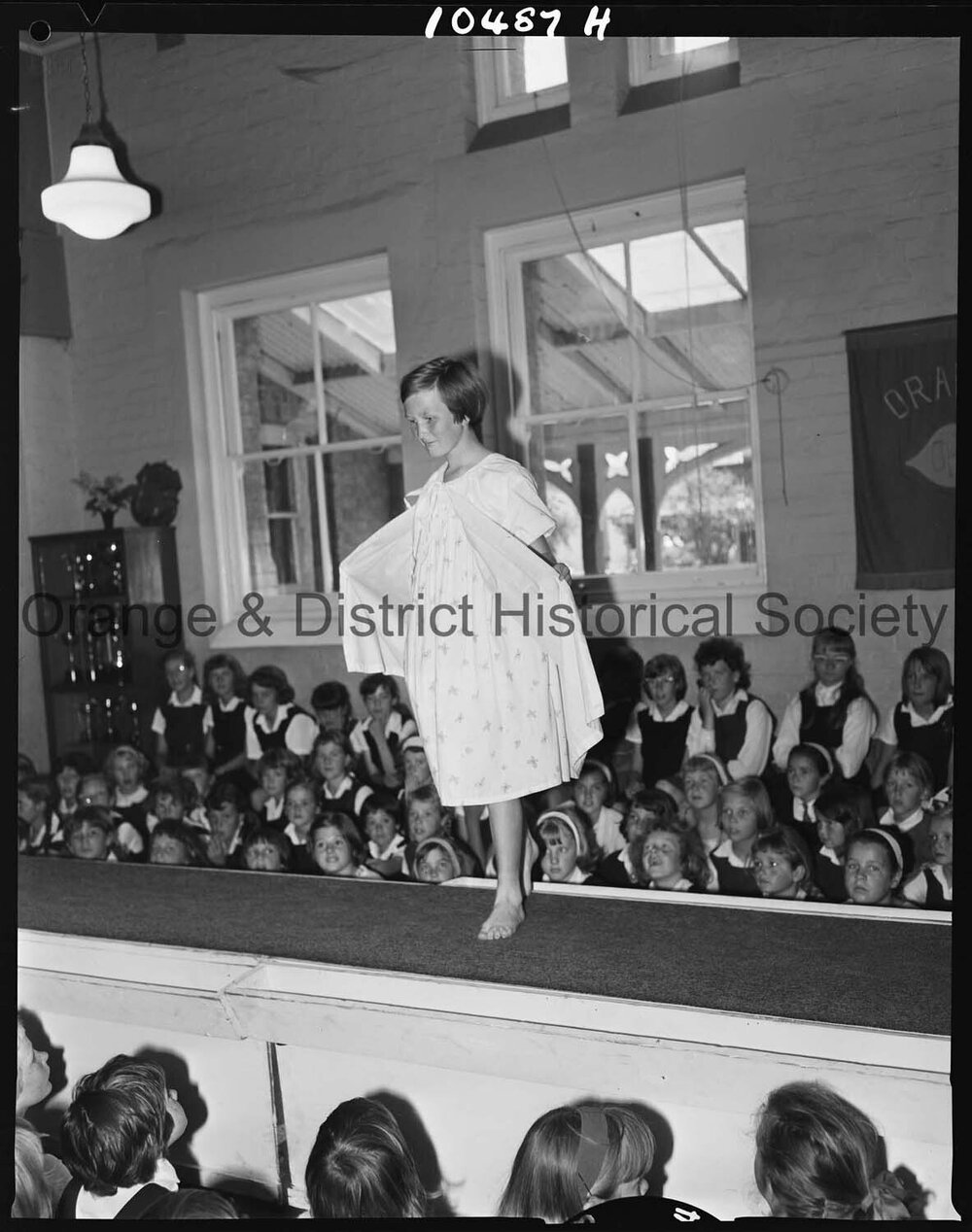 Mannequin parade at Orange Public School