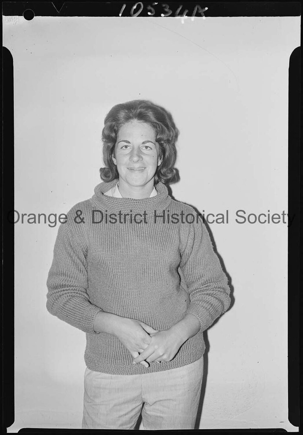 Passport photo Miss J Fitzgerald