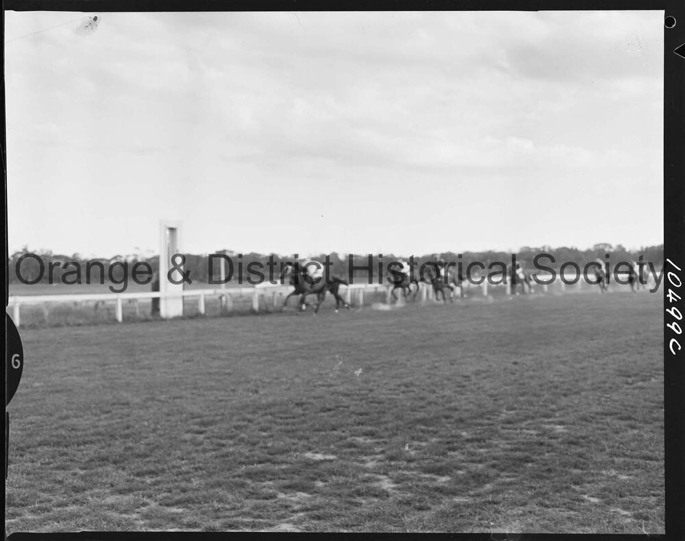 Orange race finishes