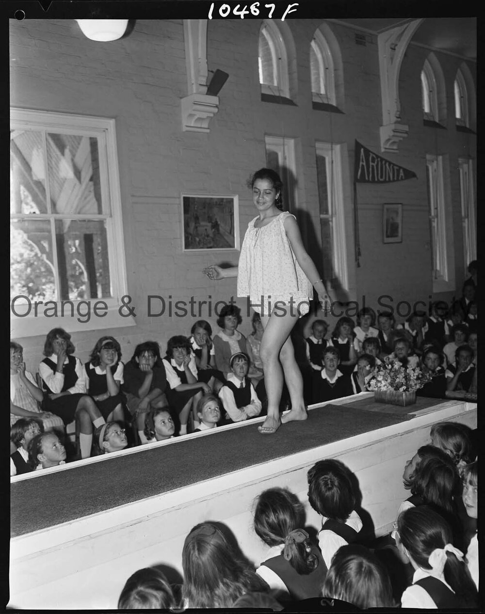 Mannequin parade at Orange Public School
