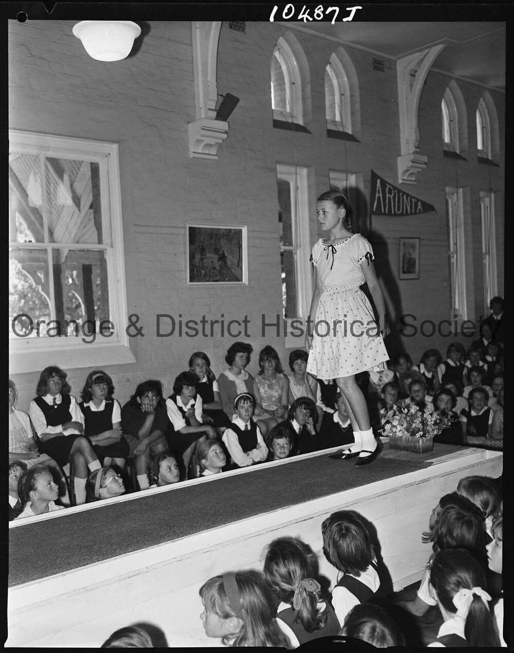 Mannequin parade at Orange Public School