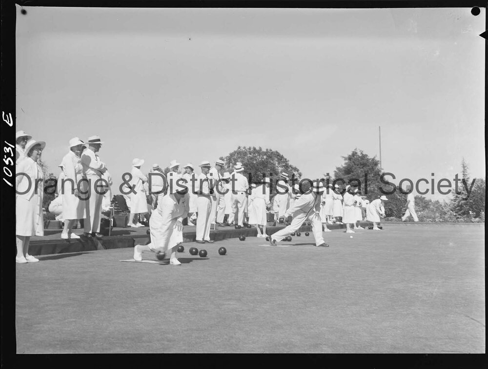 Lawn bowls tournament