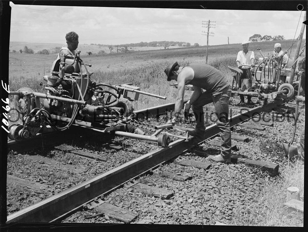Railway track upgrade
