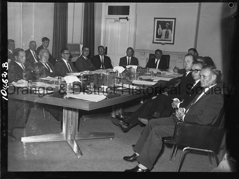 Members of newly elected Orange City Council