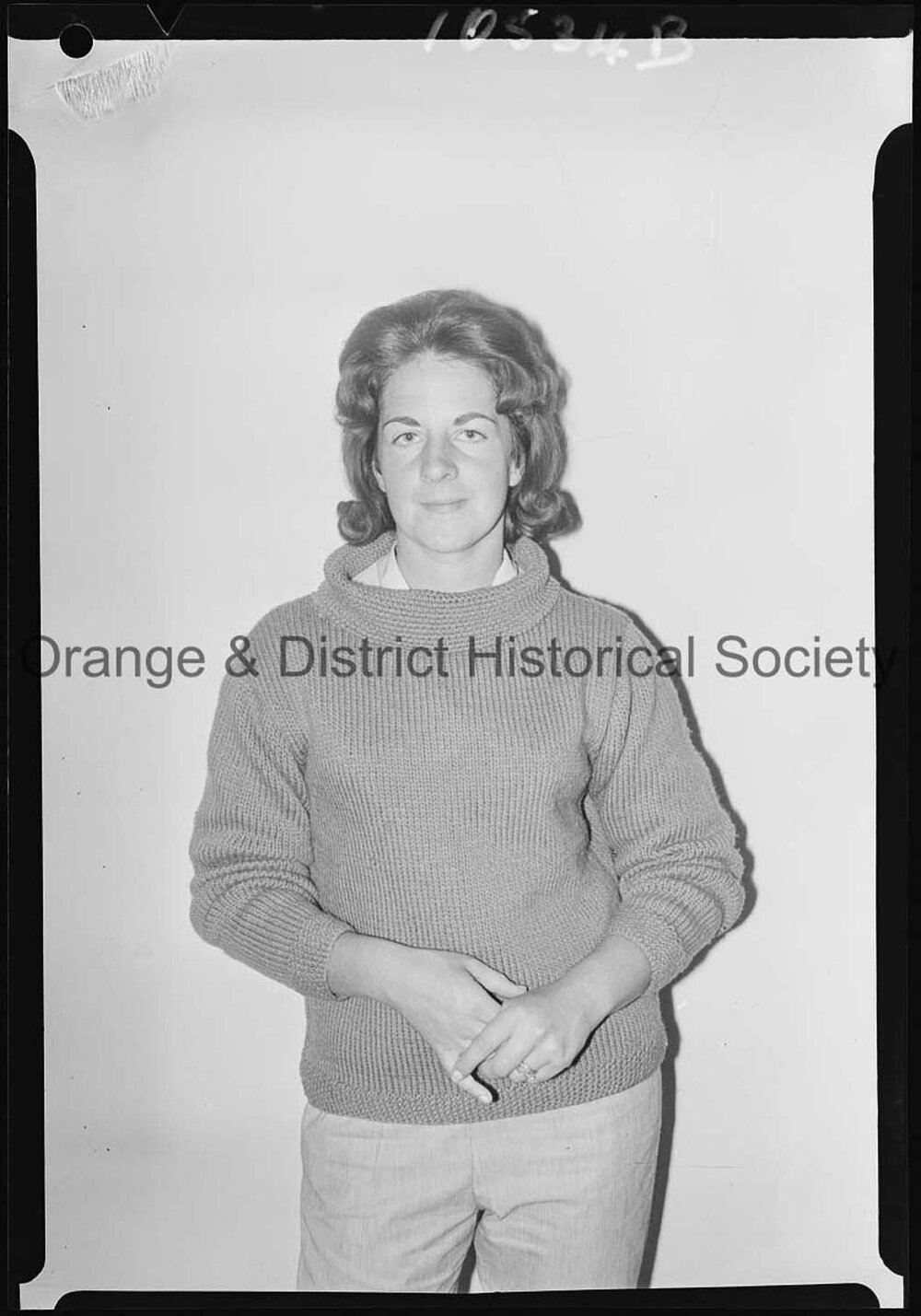 Passport photo Miss J Fitzgerald