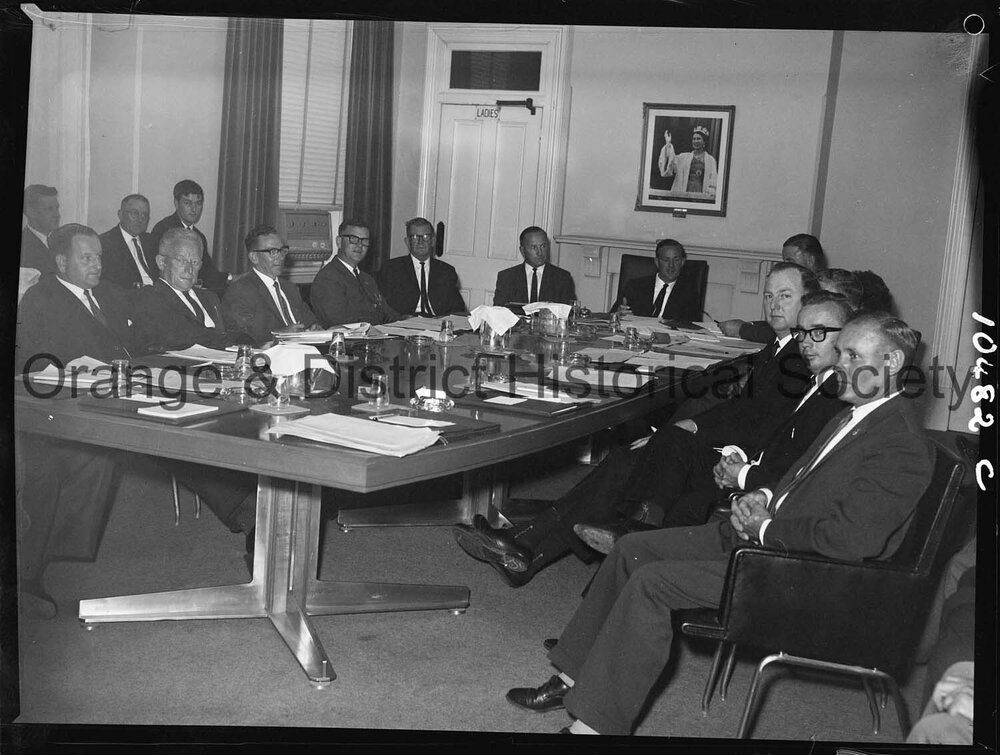 Members of newly elected Orange City Council