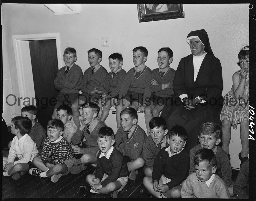 Sydney nightclub entertainer at Croagh Patrick Orphanage