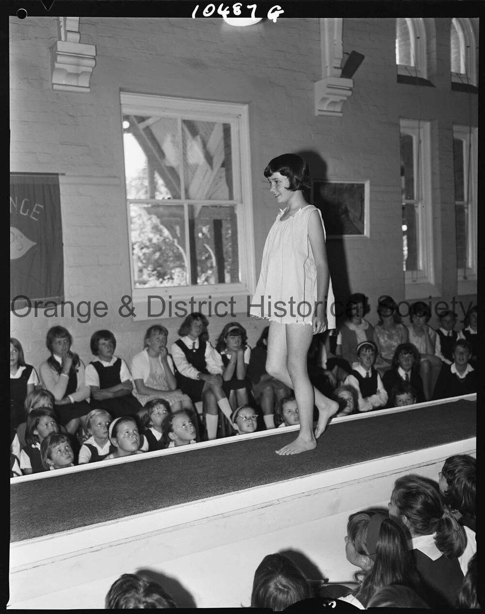 Mannequin parade at Orange Public School
