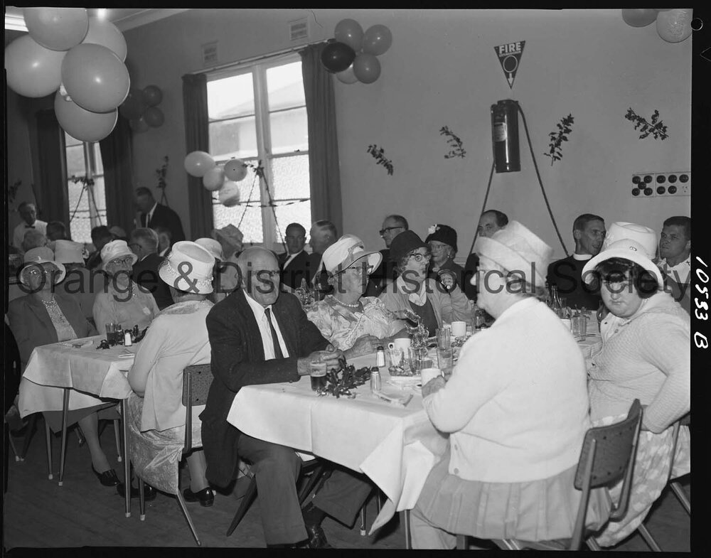 Pensioners Christmas dinner at Email