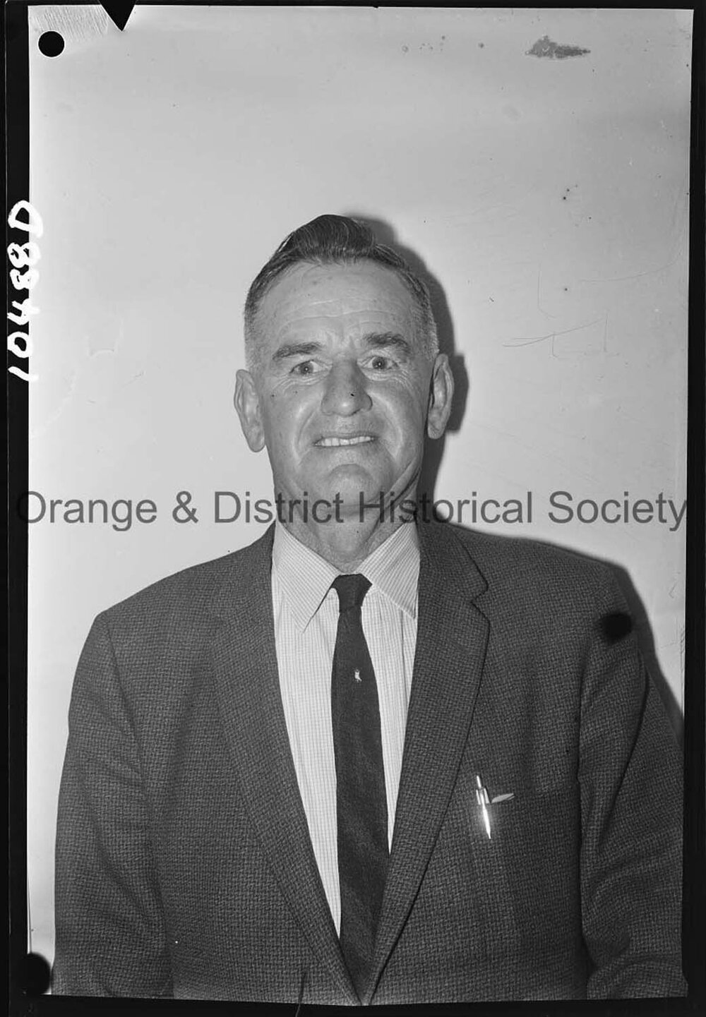 Passport photo Mr Wilson