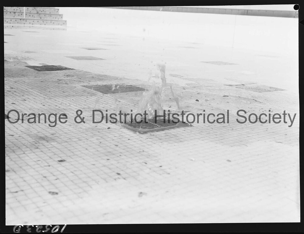 Filling the Olympic pool