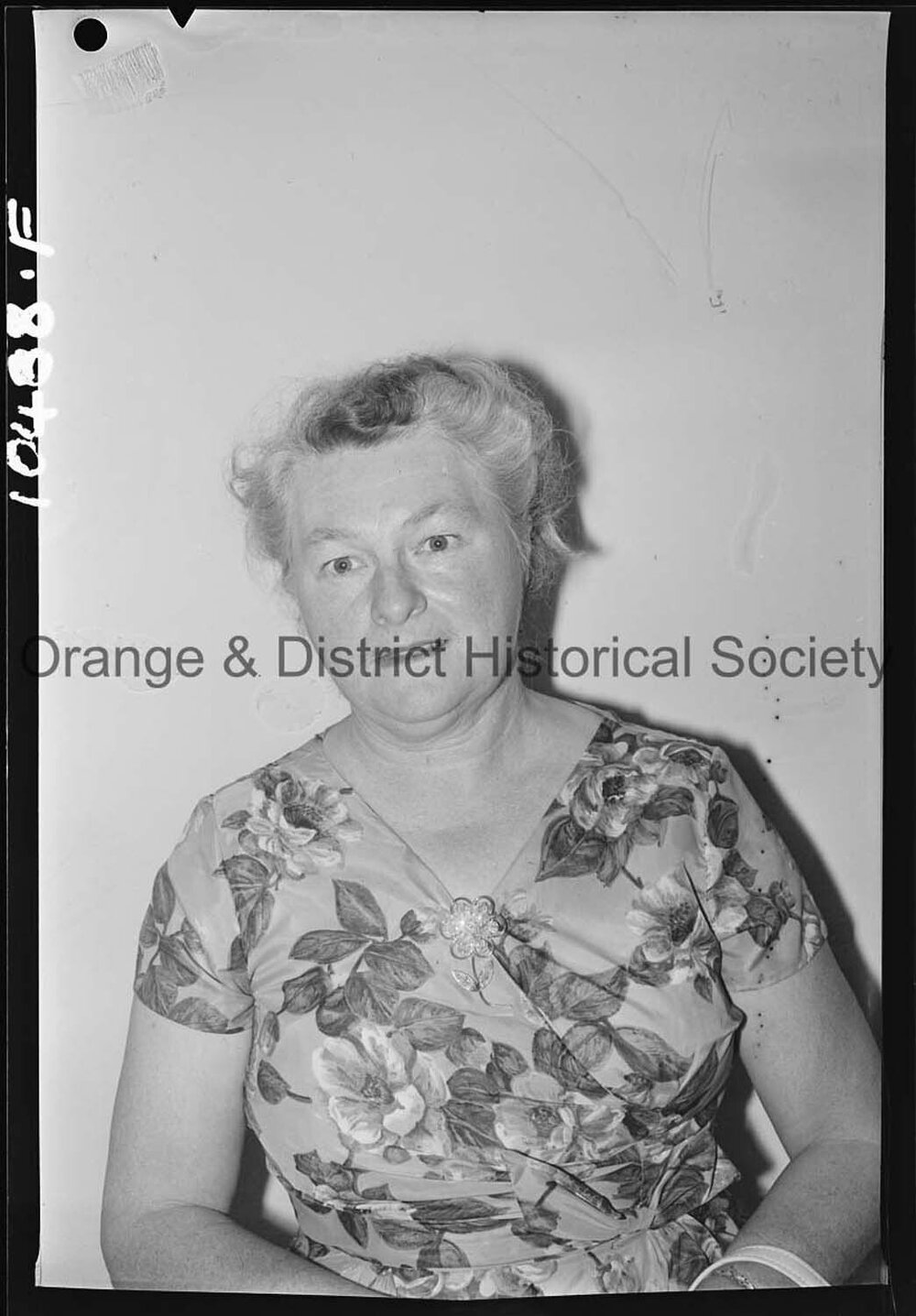 Passport photo Mrs Wilson