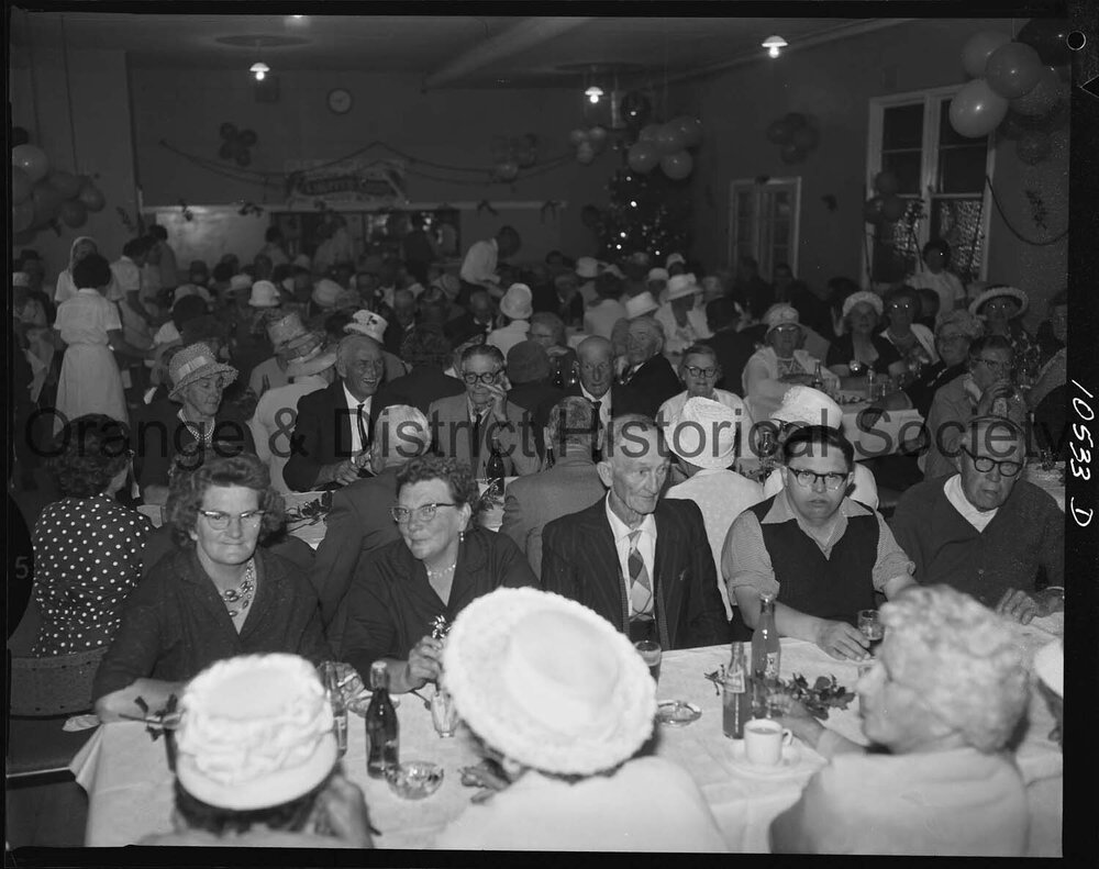 Pensioners Christmas dinner at Email