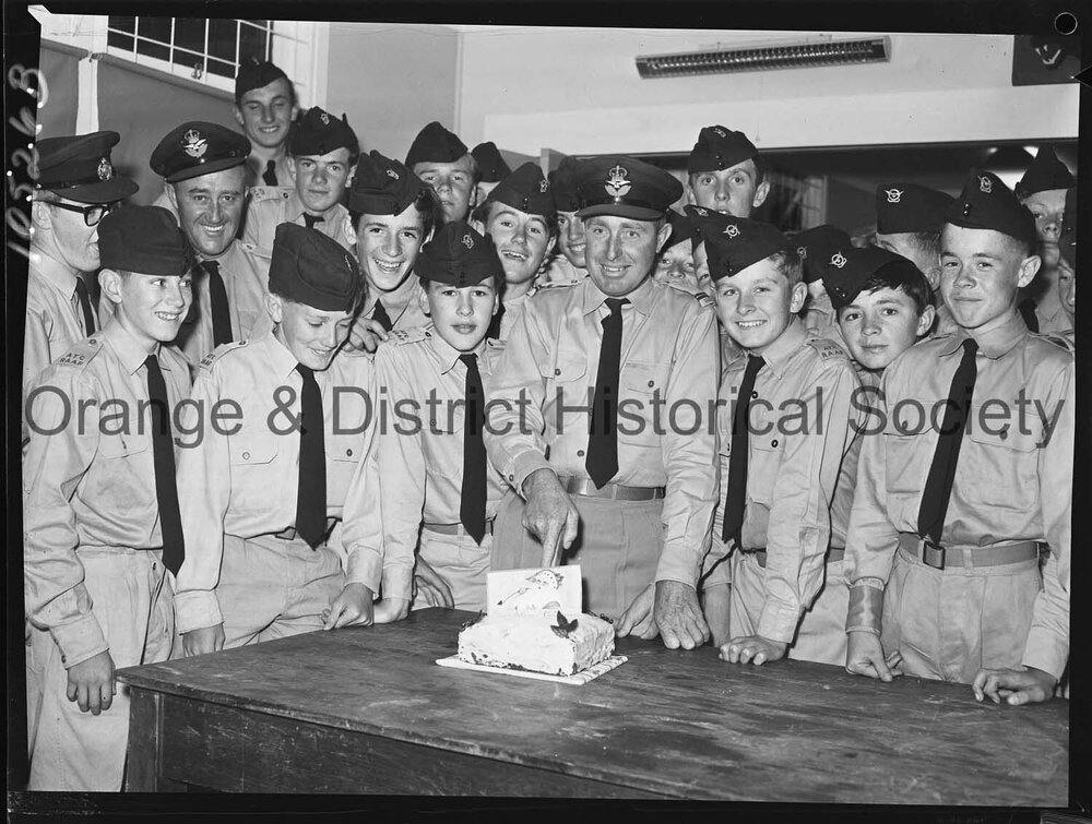 ATC cadets celebration