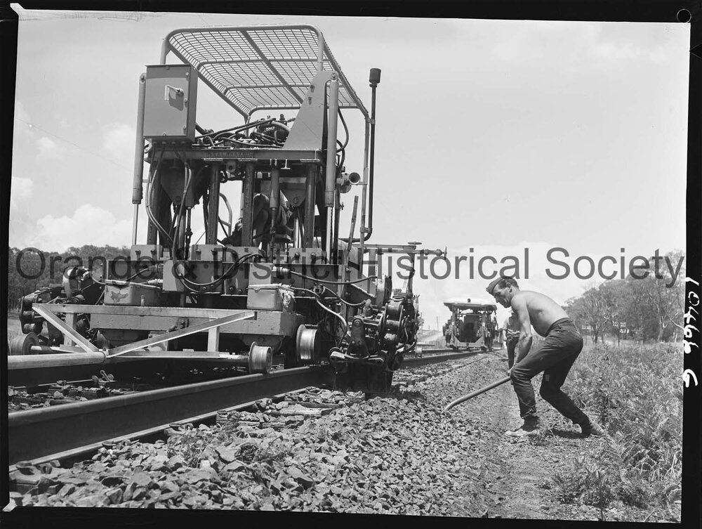 Railway track upgrade