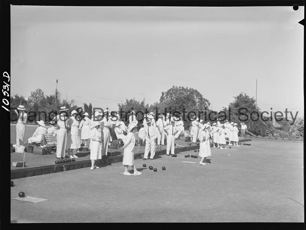 Lawn bowls tournament