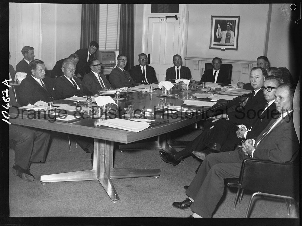 Members of newly elected Orange City Council