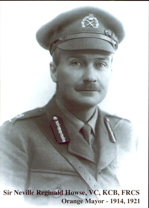 Sir Neville Howse, Mayor of Orange 1914, 1921