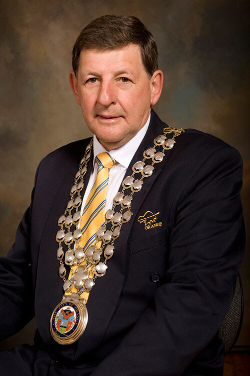 Reg Kidd Mayor of Orange 2008-2009, 2017-2021