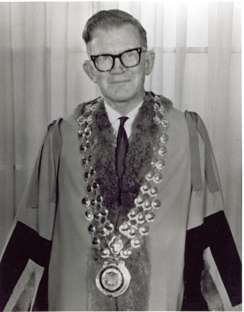 Reginald Cutcliffe, Mayor of Orange 1968