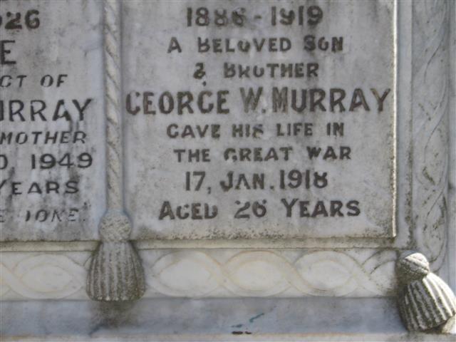 George Wren Murray commemorative plaque