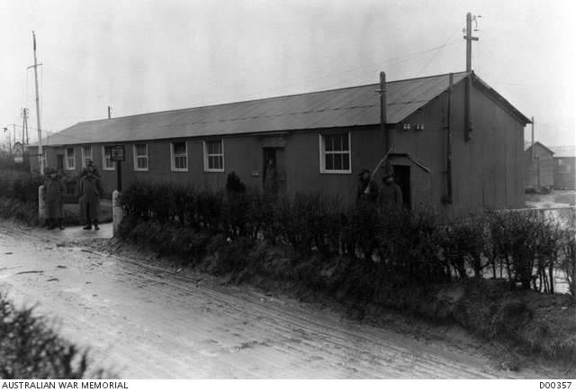  AIF Overseas Training Brigade headquarters, Longbridge Deverill, England, April 1919