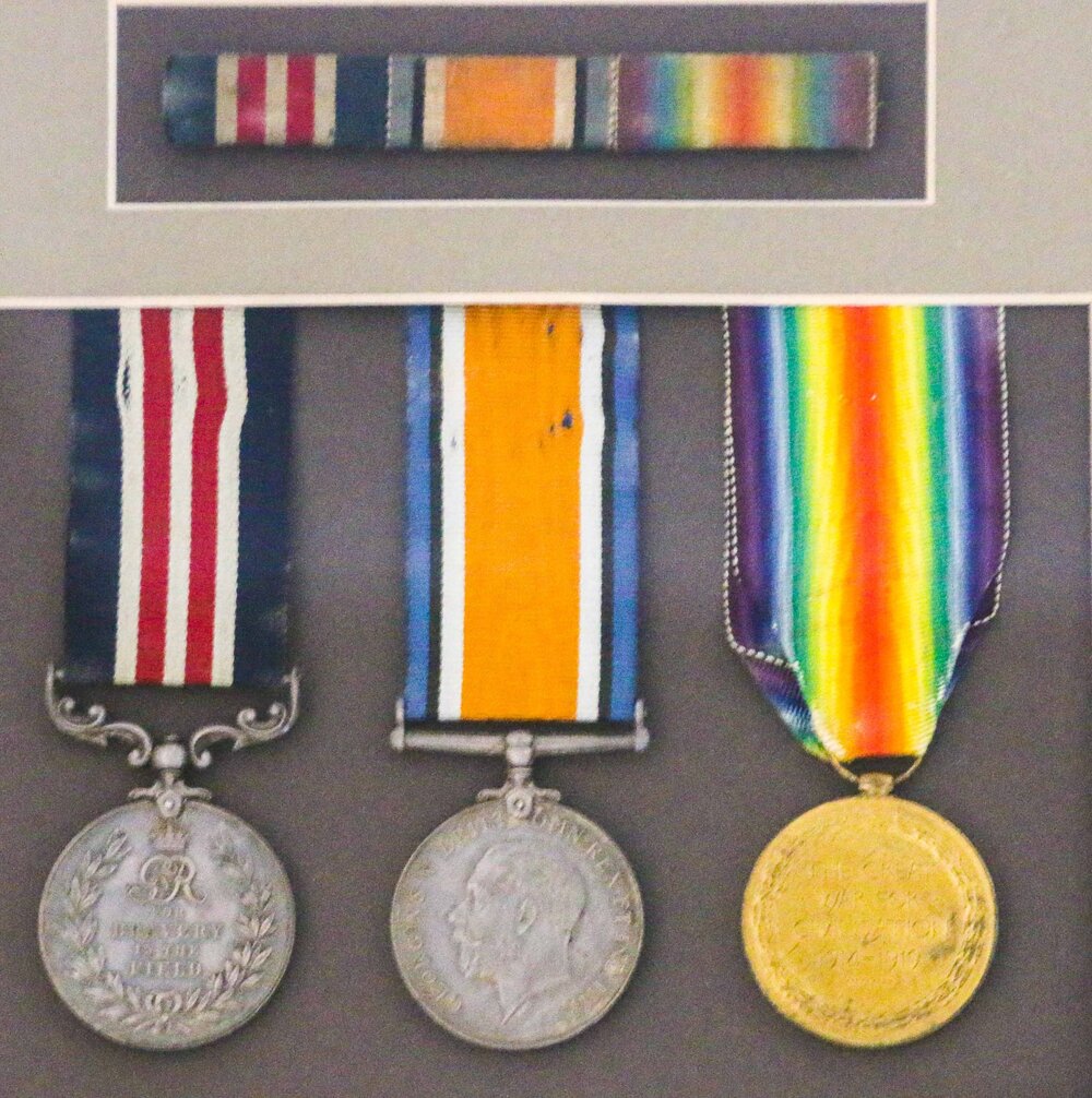 Vernon James Williams' war medals