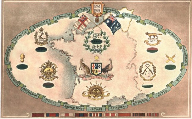 9th Infantry Brigade crest