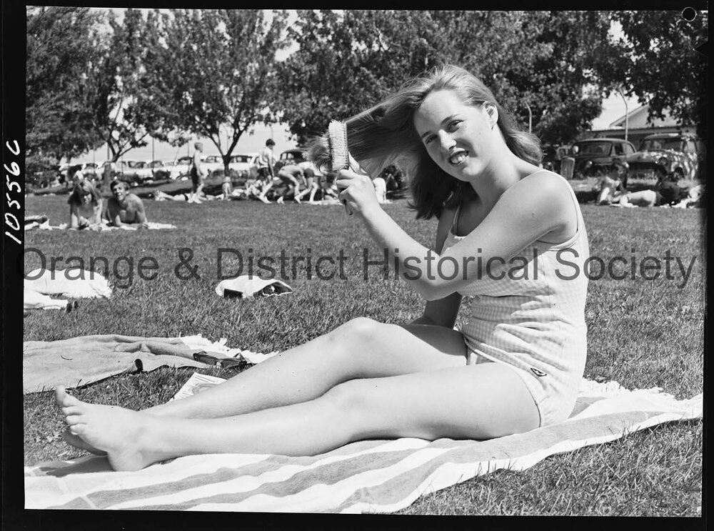 Cooling off at the pool