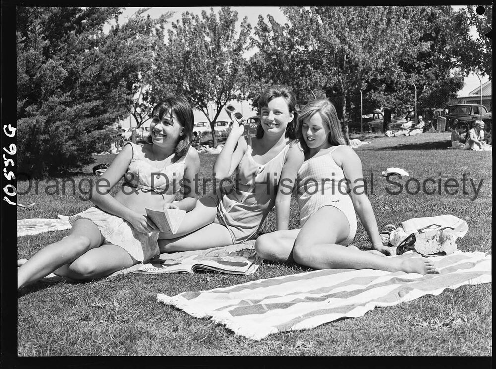 Cooling off at the pool
