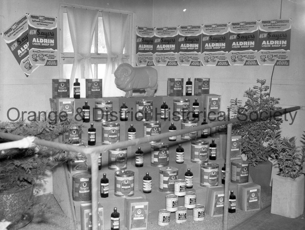 Sayers display at Show