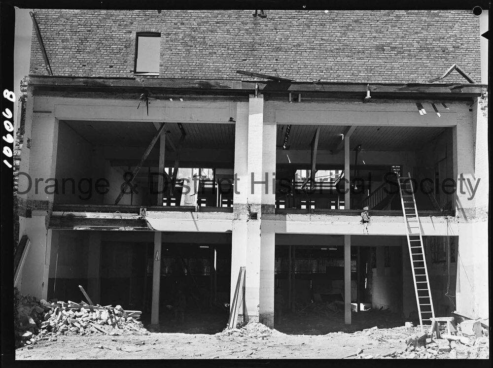 Demolition of Paynes McDermott's building