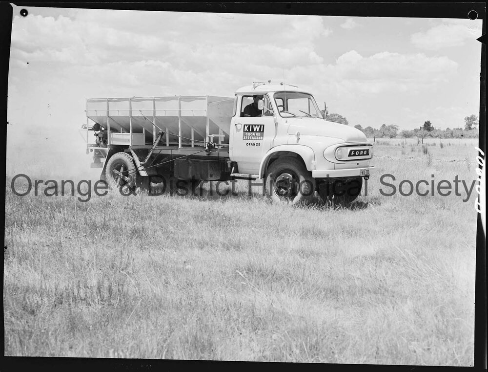 Kiwi grain spreader for Hazair Agricultural Branch