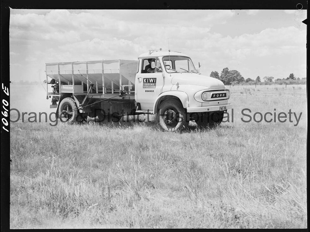 Kiwi grain spreader for Hazair Agricultural Branch
