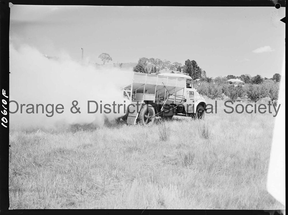Kiwi grain spreader for Hazair Agricultural Branch