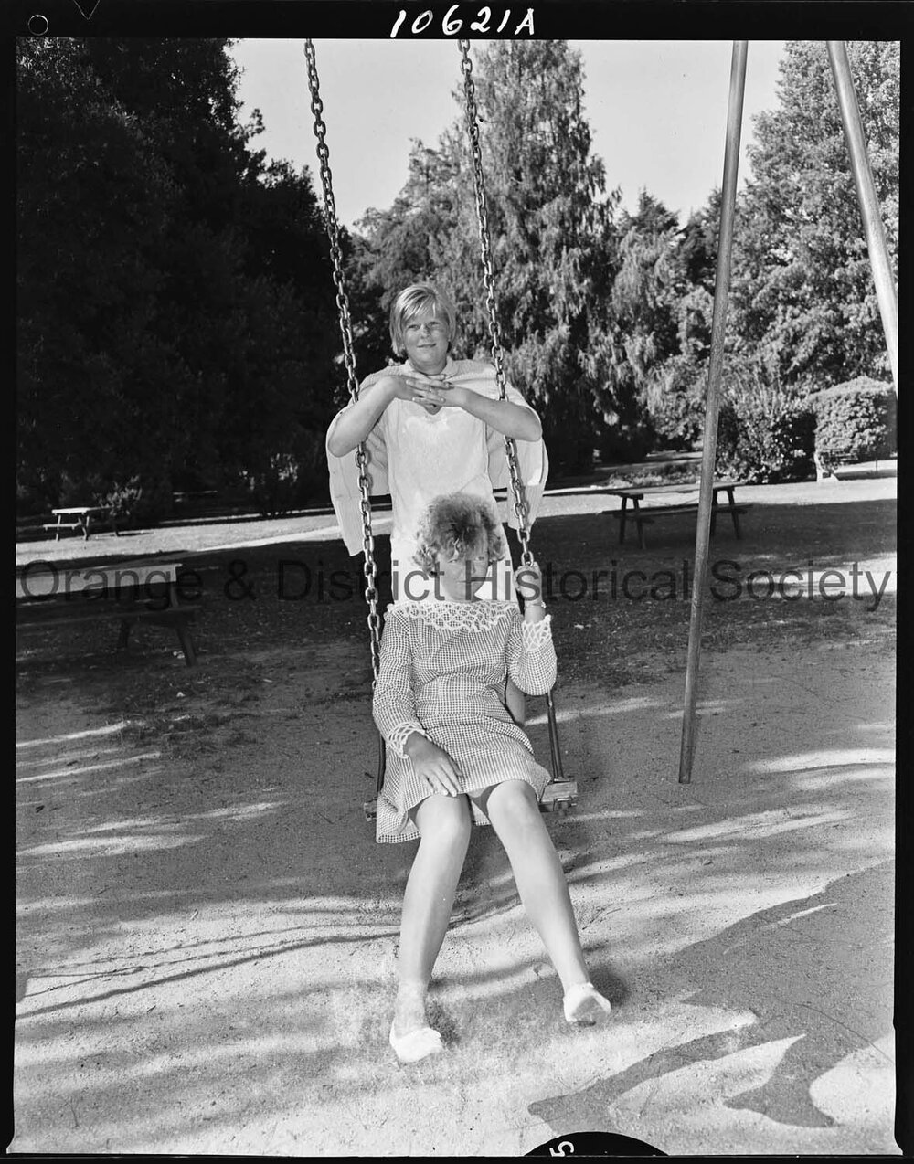 Children playing in Cook Park
