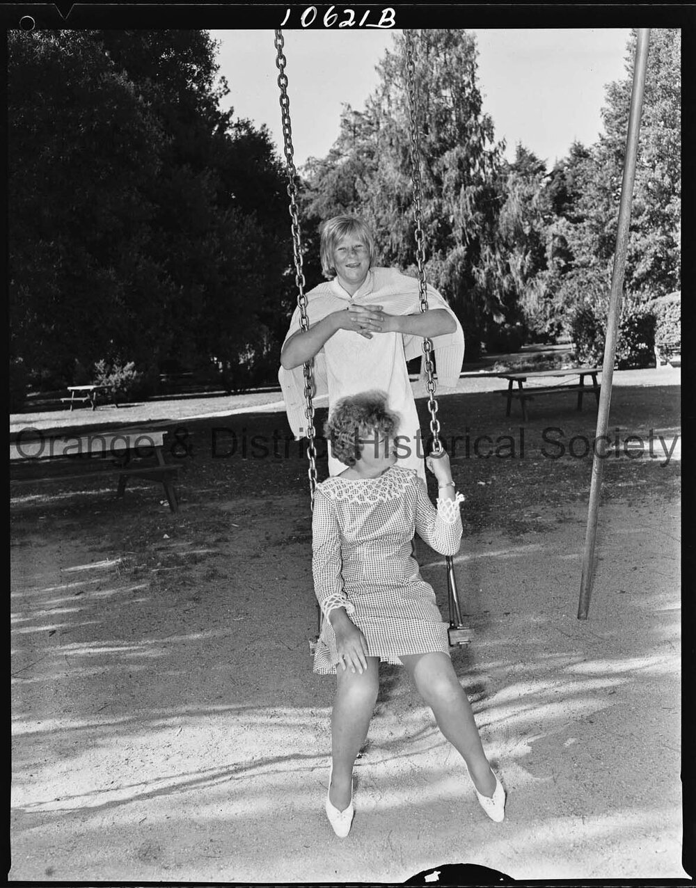 Children playing in Cook Park