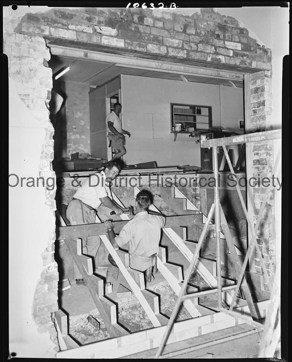 Preparing the new TAB office