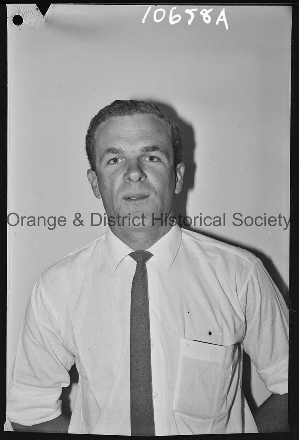 Passport photo Mr D A Crighton