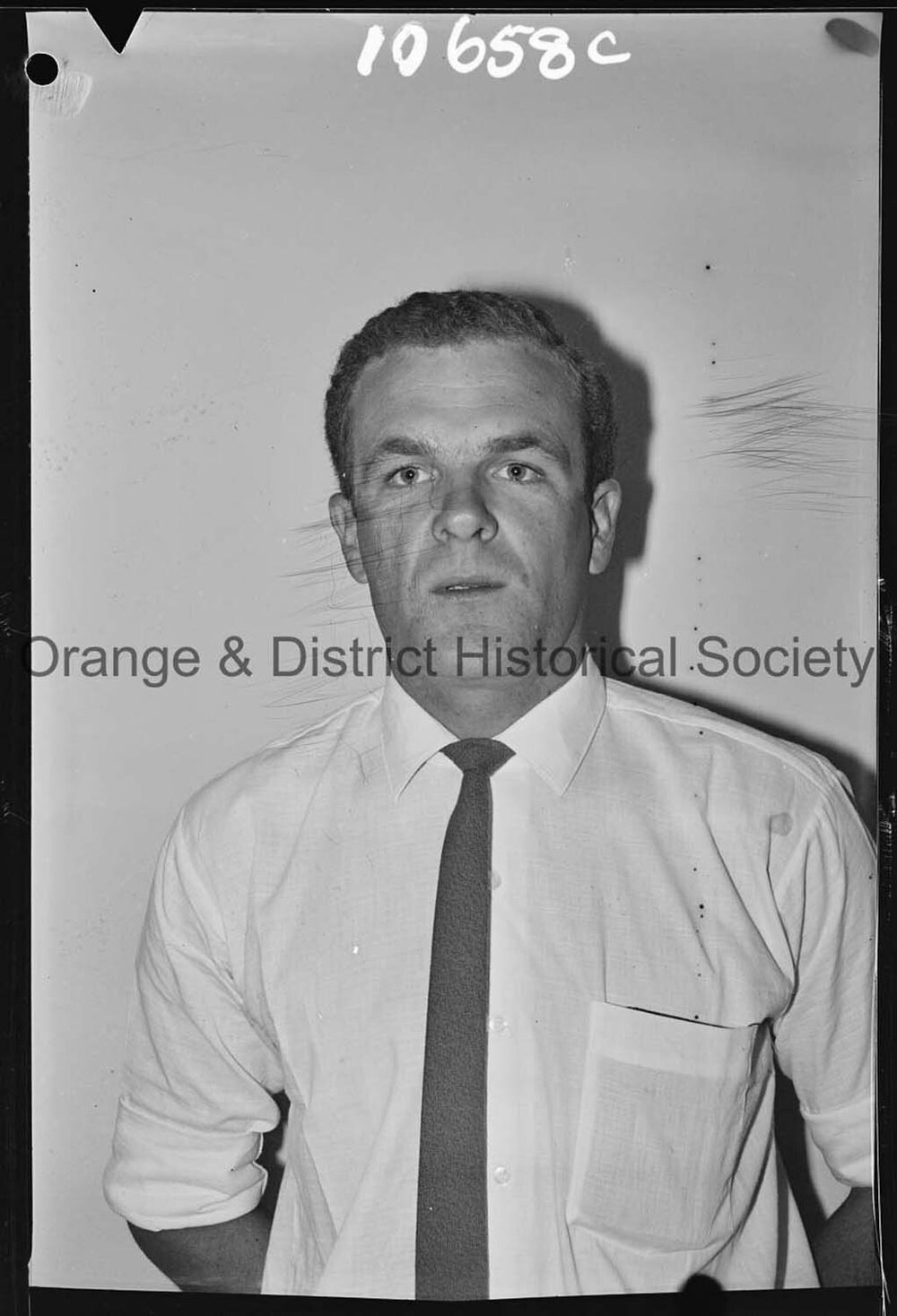 Passport photo Mr D A Crighton