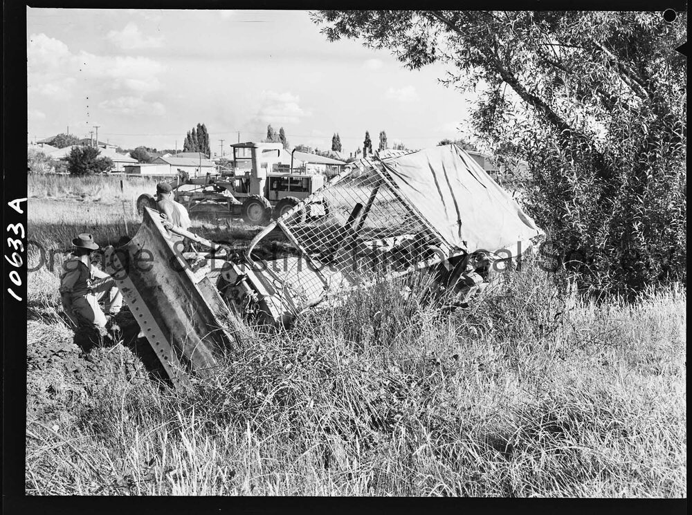 Bulldozer accident